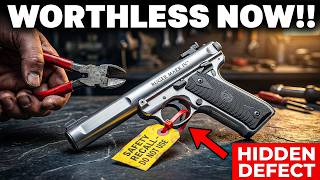 These 7 Popular Guns Are Now WORTHLESS in 2026 (The Safeties Are “Faulty”)