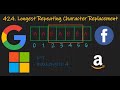 Longest Repeating Character Replacement - Sliding Window - Leetcode 424 - Python and Java