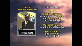 Tyson Eugene Long Obituary