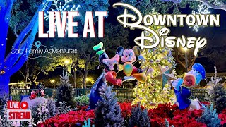 🔴✳️ LIVE at DOWNTOWN DISNEY!  ❄️🎄🎅🏻 Let's Get that Disney Fix + Merch search!