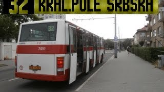 KAROSA B931E ● Trolejbusová linka 32 − Česká→Srbská