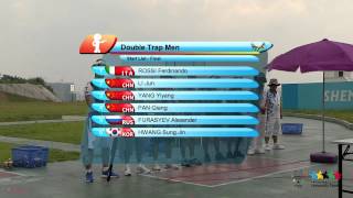 26th SU Shenzhen (CHN) - Shooting Sport:Final Double Trap Men