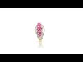 johareez 1.13ctw genuine ruby .925 sterling silver ring