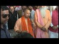 yogi adityanath at bhavnath fair in gujarat