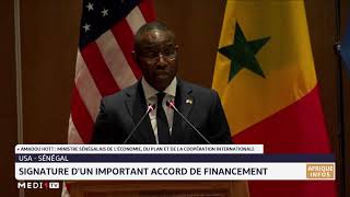 USA-Sénégal: signature d´un important accord de financement