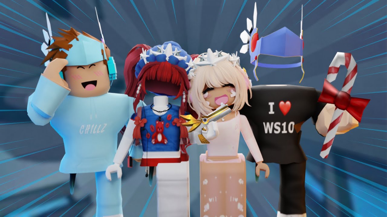 Playing Mm2 As Different Youtubers Youtube