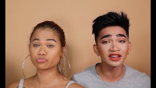 Sister does my Makeup- FUNNY AF