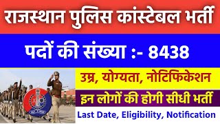 Rajasthan Police Constable Recruitment 2021 | Raj Police Constable Syllabus | Exam Pattern |Salary