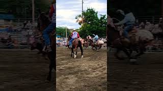 Team roping Jacob and Matthew -- Colville Rodeo