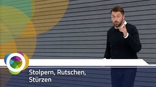 eTraining: Stolpern, Rutschen, Stürzen