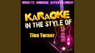 Steamy Windows (In the Style of Tina Turner) (Karaoke Version)