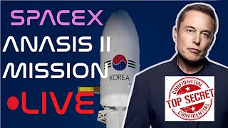 SpaceX Launch Live|ANASIS-ll South Korea Air force Mission|Falcon 9 Launch|Elon Musk|Launch at 59:15