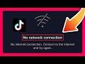 How To Fix Tiktok Network Problem - No Network Connection - No Internet Connection