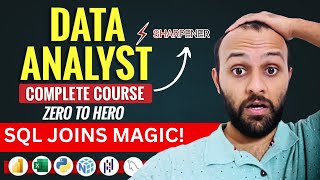 Data Analytics Tutorial #28 SQL JOINS Explained | Inner, Left, Right & Full Outer Join #dataanalyst