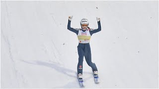 Skispringen: Juliane Seyfarth wird Zweite in Tschaikowski und gewinnt Blue-Bird-Tour