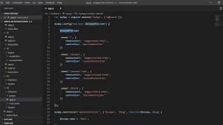 Argument 'mainCtrl' is not a function, got undefined