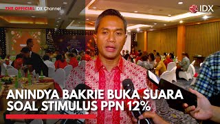 Anindya Bakrie Buka Suara Soal Stimulus PPN 12% | IDX CHANNEL