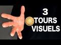 3 VISUAL COIN TRICKS (Revealed) !