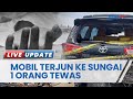 Sebuah Mobil Toyota Innova Terjun ke Sungai Tangka Sinjai, Sopir Ditemukan Meninggal Dunia