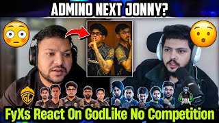 Insane React on Admino Next Jonathan😳 FyXs on GodLike SouL Rivalry on ESL Lan😯