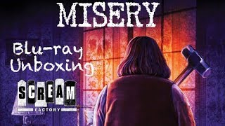 MISERY Scream Factory Blu-ray Unboxing!