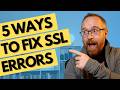 How to fix “Not Secure