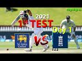 Sri Lanka vs England┃1st Test 2021┃Day 1 Highlights