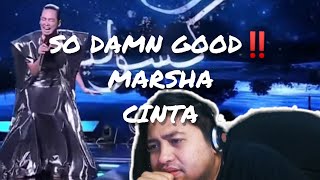 Speechless‼️| Marsha - Cinta | Reaction | AJL36 😢