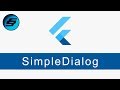 SimpleDialog - Flutter Programming
