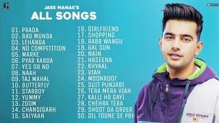 Jass Manak All Songs | Best Of Jass Manak | Punjabi Jukebox | Latest New Songs 2024 | Jass Manak |