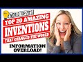 Top 20 Amazing Inventions That Changed the World