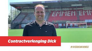 Dick: ‘Mijn ambities en die van de club komen overeen’