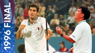 Pete Sampras vs Michael Chang Extended Highlights | US Open 1996 Final