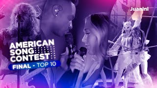 American Song Contest 2022 |  🇺🇸 My Top 10 - Before the final