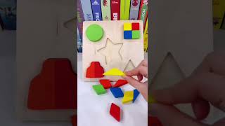 Children's Colorful Shape Cognition Puzzle Toys  / Educational Puzzle Toys