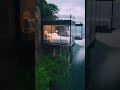 Amazing rainy day view with beautiful bedrooms #rain #thunder #nature #viralvideo #shortsvideo