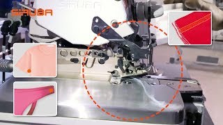 SiRUBA Overlock 747LD/BKF with Back Latching Seaming