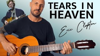 Tears In Heaven - Eric Clapton- Guitar Tutorial & COVER with solo