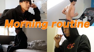 10キロ痩せた!?アメリカ留学生のリアルモーニングルーティン｜Morning routine in US