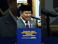 Usai Bertemu Presiden, Prabowo: Situasi Baik & Aman #shorts