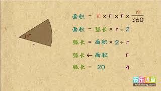 42 4 扇形面积计算进阶  小學奧數  五年級幾何