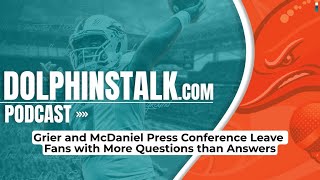 Grier and McDaniel Press Conference Leave Fans with More Questions than Answers