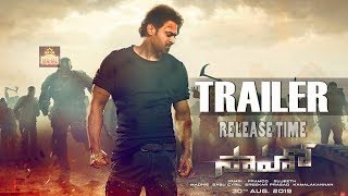 Saaho Trailer Release Time | Saaho Official Trailer | Prabhas | Movie Mahal