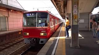 名鉄普通電車で豊橋へ　普通電車の終着駅　伊奈