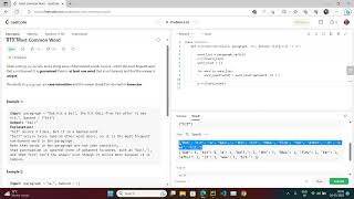 Leetcode # 819. Most Common Word (Python)