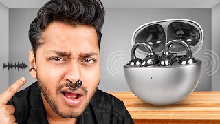 Most weird Earbuds i ever used | INDIA'S First Unboxing #HuaweiFreeclips