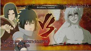 Naruto Ultimate Ninja Storm 3: Full Burst Sasuke and Itachi Vs Kabuto S-Rank (English)