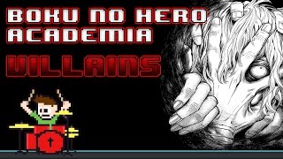 Boku no Hero Academia - Villains Theme (Blind Drum Cover) -- The8BitDrummer