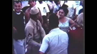 Ray Gutierrez returning to Key West from Vietnam is greeted by family and friends—July 2, 1966