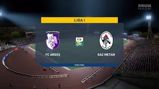 FIFA 22 | FC Argeș vs Gaz Metan - Liga 1 | Gameplay